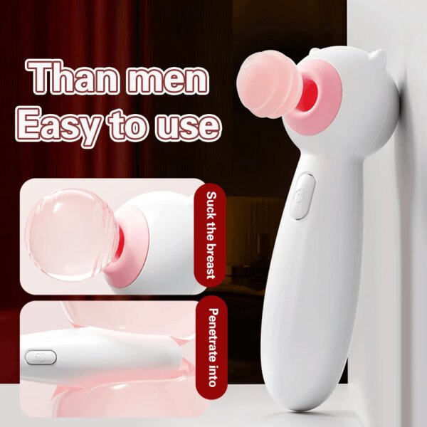 Vibromasseur de succion vaginale pour Clitoris féminin, stimulateur de point G sous vide, jouets sexuels pour mamelon pour adultes de 18 femmes, produit de masturbateur – Image 3