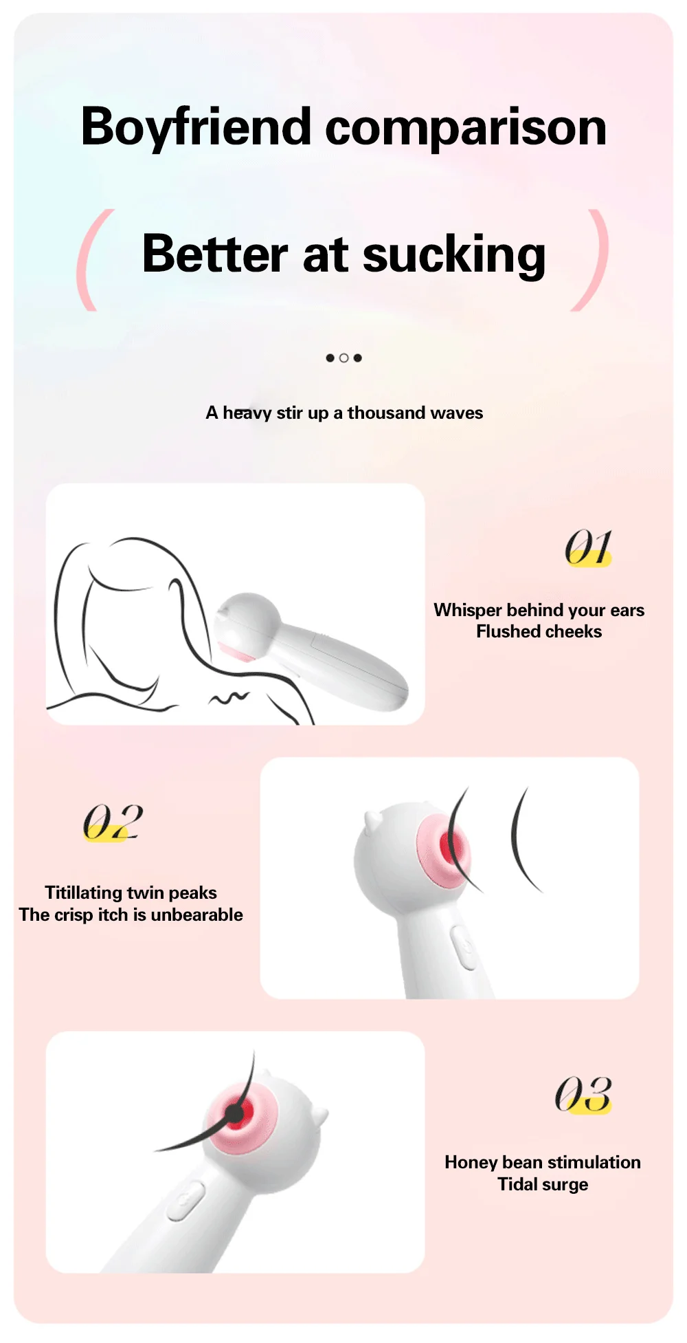 Vibromasseur de succion vaginale pour Clitoris féminin, stimulateur de point G sous vide, jouets sexuels pour mamelon pour adultes de 18 femmes, produit de masturbateur