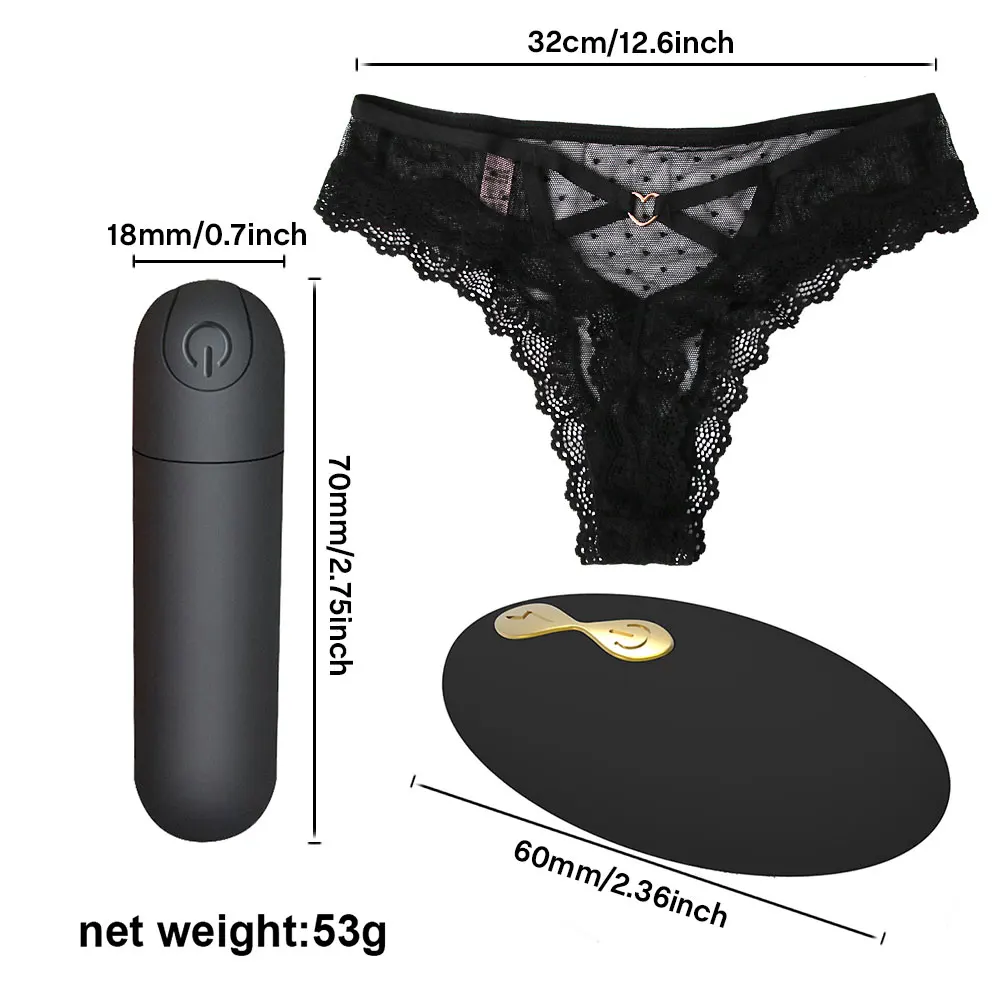 Vibromasseur portable télécommandé puissant, Mini vibrateurs, jouets sexuels pour adultes pour femmes, point G, culotte de Clitoris, œuf vibrant