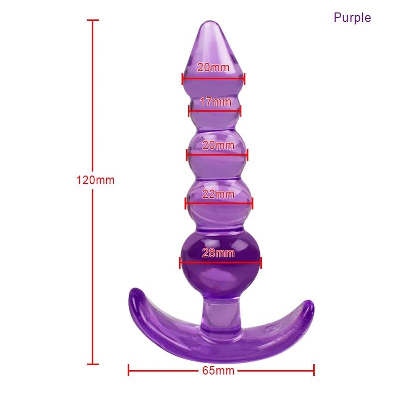 Purple 5 Beads