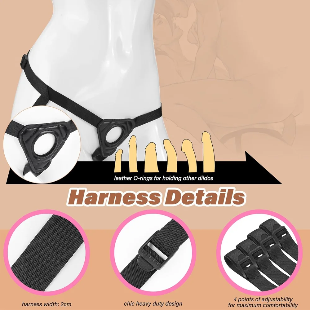 Gode à sangle pour femme, pénis réaliste avec ventouse, gode anal point G, ceinture éducative, culotte portable, jouets sexuels pour adultes, bite vaginale