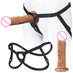 Gode à sangle pour femme, pénis réaliste avec ventouse, gode anal point G, ceinture éducative, culotte portable, jouets sexuels pour adultes, bite vaginale