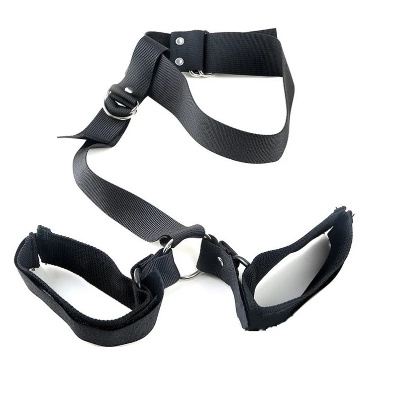 Harnais de retenue BDSM, épandeur de jambes ouvertes, jouets Sexy pour Couples, flirt sexuel, jambes attachées, accessoires pour adultes, Sex Shop, sans vibrateurs