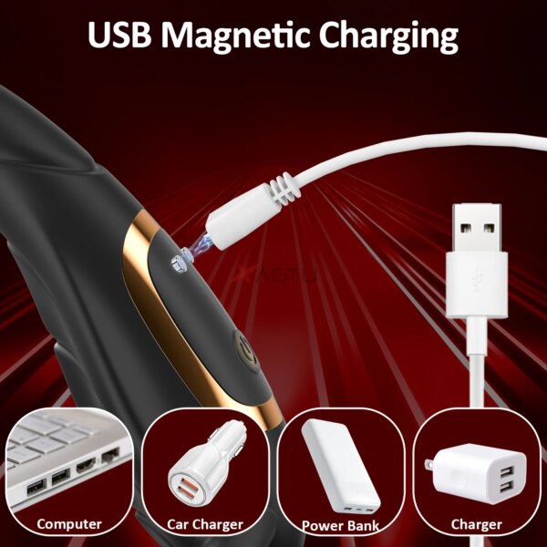 Vibromasseur de Prostate pour homme, anneau pénien, Double anneau, Plug Anal, retarde l'éjaculation, masturbateur masculin, jouets sexuels pour hommes – Image 5
