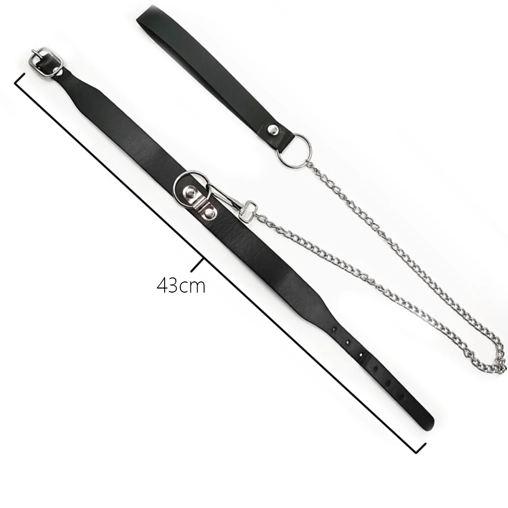 Sex Shop BDSM Bondage ensemble collier fétiche esclave chien pas de vibrateurs sexe érotique jeux pour adultes jouets pour femmes Couples produits sexuels