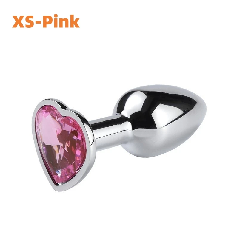 Base en forme de cœur, Mini Plug Anal en métal lisse pour débutant, outil de stimulateur de Masturbation, masseur sexuel, jouets sexuels pour adultes pour hommes et femmes