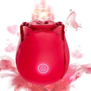 Vibromasseur de succion vaginale injuste pour femmes, forme de rose, sur de bons continents, ventouse de vagin, léchage Chev, UNIS issement du clitoris, jouets sexuels