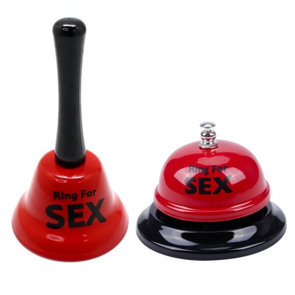 Cloche sexuelle amusante et créative, jeux pour adultes SM, nouveauté, cadeau pour enterrement de vie de jeune fille, rappel de vie sexuelle, cloche pour Couple flirt