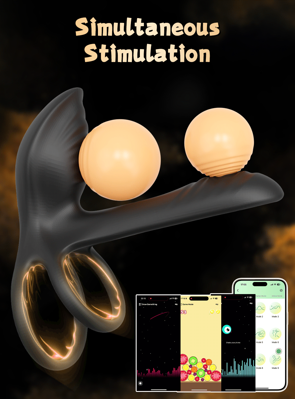 Anneau de pénis vibrant sans fil Bluetooth pour hommes, retarde l'éjaculation, vibrateur du Clitoris, Stimulation du point G, jouets sexuels pour Couple