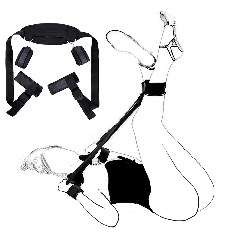 Menottes féminines, collier de cou, poignet, bouche Gag, sangle, fétiche SM, jouets sexuels pour femmes, Couples, ensemble de Bondage Bdsm, retenue, produit de jeu pour adultes Menottes féminines, collier de cou, poignet, bouche Gag, sangle, fétiche SM, jouets sexuels pour femmes, Couples, ensemble de Bondage Bdsm, retenue, produit de jeu pour adultes