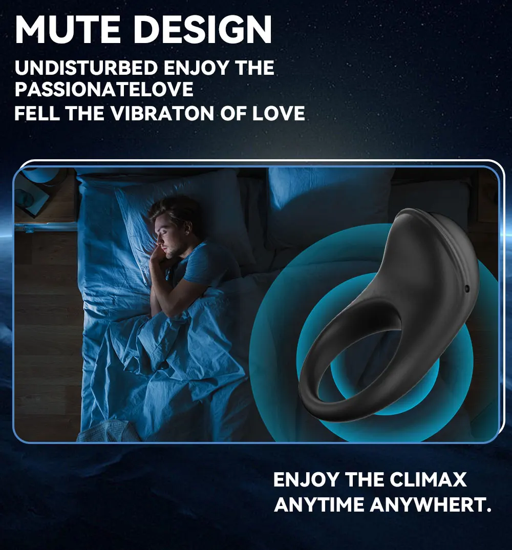 Anneau de pénis vibrant pour hommes, contrôle par application, retardement de l'éjaculation, vibrateur, Stimulation du Clitoris et du Scrotum, jouets sexuels pour Couples