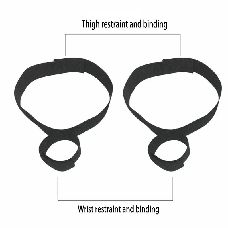 Menottes de retenue sexuelle SM pour adultes, outils d'esclave Bdsm ​   Pas de vibrateurs, poignets sexy aux chevilles, jambes ouvertes, jouets à main, bondage pour couples