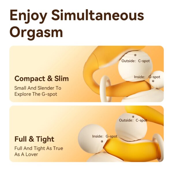 Jissbon portable double vibrateur pour femmes g-spot et Clitoris Stimulation gode vibrant pénétration vaginale féminine jouet sexuel adulte – Image 4