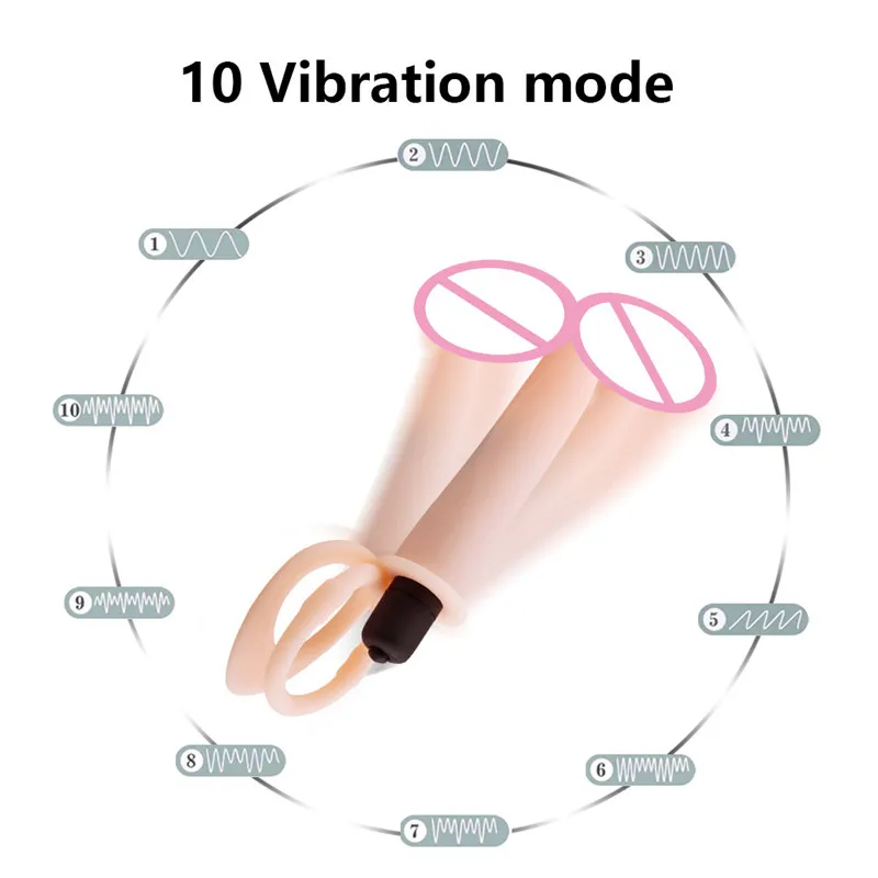 Plug anal à double pénétration pour hommes, gode, plug anal, vibrateur, sangle sur le pénis, massage du vagin, jouets sexuels pour adultes pour couples de 18 ans et plus
