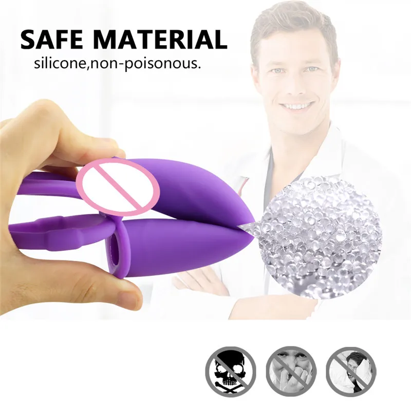 Plug anal à double pénétration pour hommes, gode, plug anal, vibrateur, sangle sur le pénis, massage du vagin, jouets sexuels pour adultes pour couples de 18 ans et plus