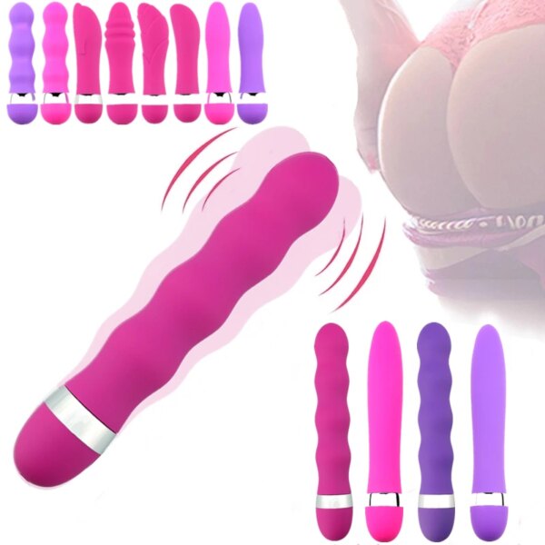 Vibromasseur vaginal point G multi-vitesses pour femmes et hommes, clitoris, plug anal, produits anaux, jouets sexuels pour adultes, boutique de gode féminin, 7.0 – Image 2