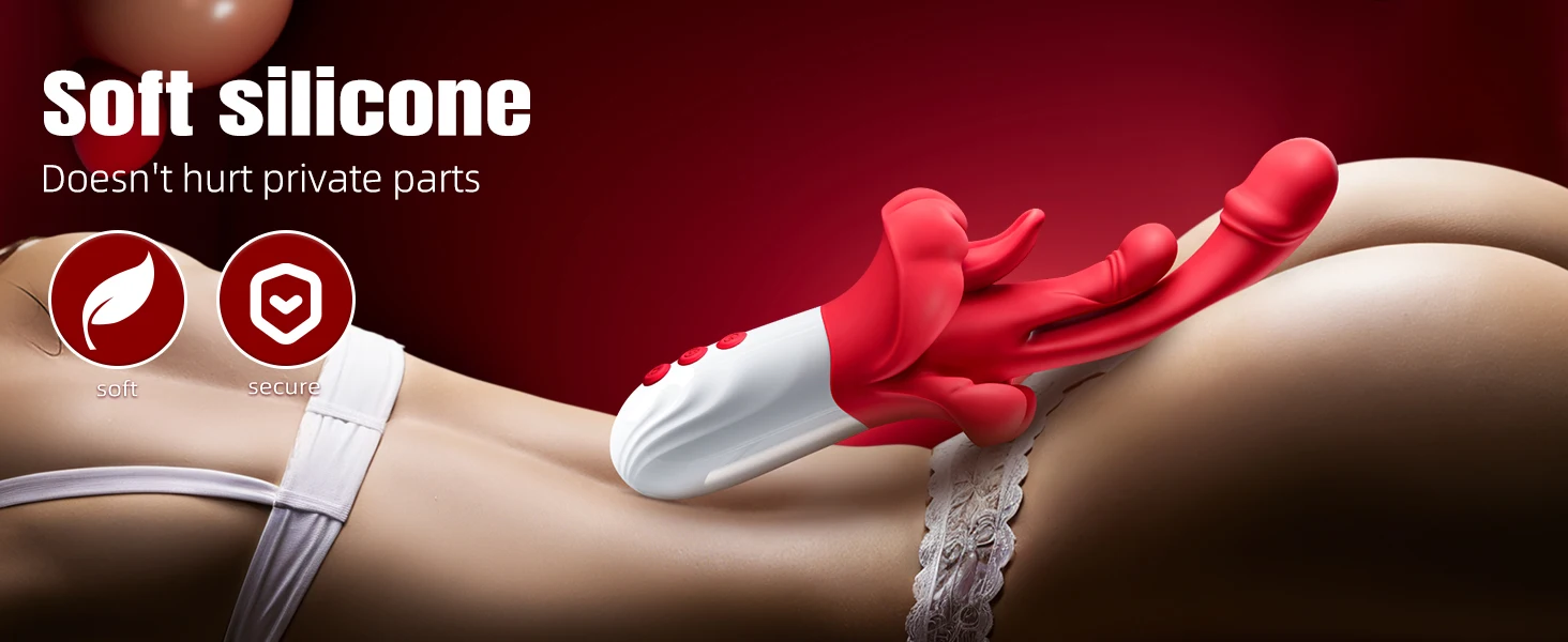 Gode vibrateur de langue 5 en 1 pour femmes, stimulateur de point G pour clitoridien, Vaginal, Anal, masturbateur féminin, jouets sexuels pour adultes 18 Gode vibrateur de langue 5 en 1 pour femmes, stimulateur de point G pour clitoridien, Vaginal, Anal, masturbateur féminin, jouets sexuels pour adultes 18