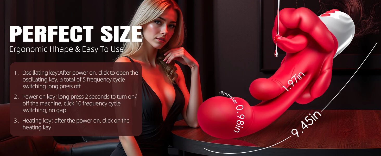 Gode vibrateur de langue 5 en 1 pour femmes, stimulateur de point G pour clitoridien, Vaginal, Anal, masturbateur féminin, jouets sexuels pour adultes 18 Gode vibrateur de langue 5 en 1 pour femmes, stimulateur de point G pour clitoridien, Vaginal, Anal, masturbateur féminin, jouets sexuels pour adultes 18