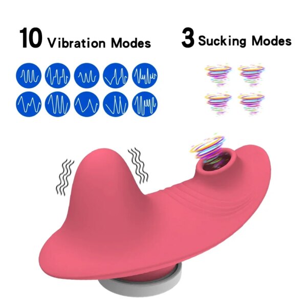 Vibromasseur à succion télécommandé pour femme, culotte Sexy, puissant, stimulateur de Clitoris, jouets sexuels pour femmes et Couples 18 – Image 2