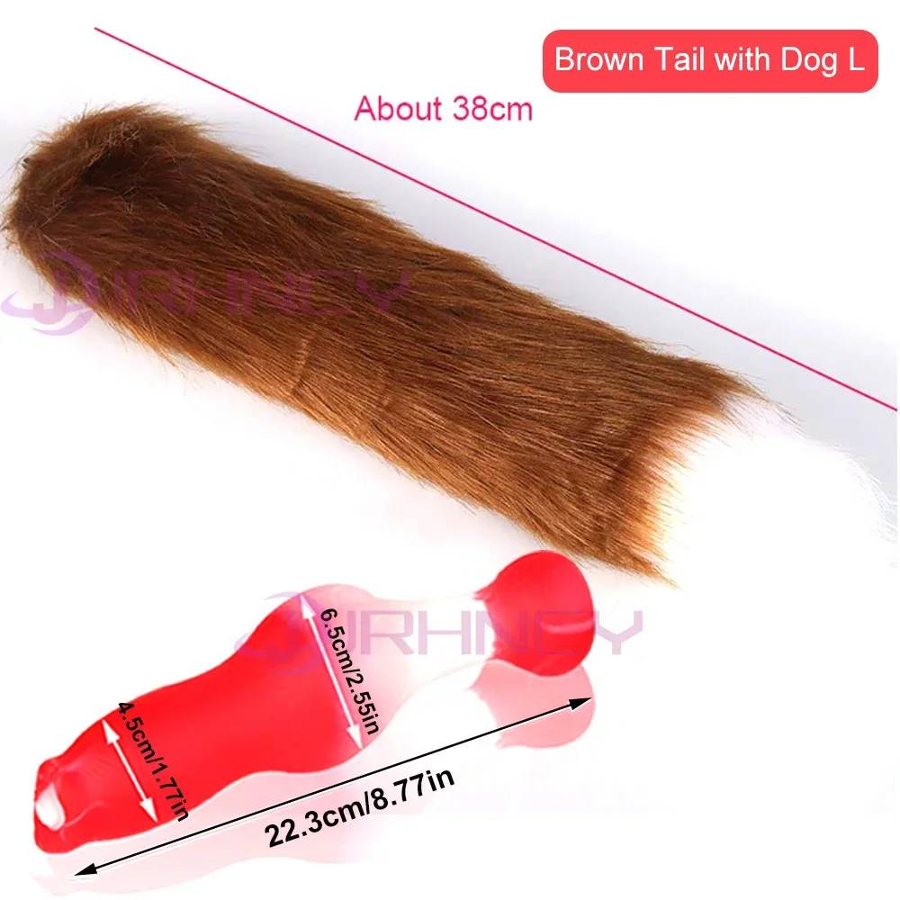 Brown Tail Dog L