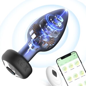 Vibromasseur anal vibrant pour homme, 10 vibrations, contrôle sans fil, plug anal, jouets sexuels pour couple, masseur de prostate, produits pour adultes et genci
