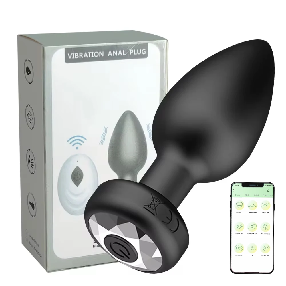 Vibromasseur anal vibrant pour homme, 10 vibrations, contrôle sans fil, plug anal, jouets sexuels pour couple, masseur de prostate, produits pour adultes et genci