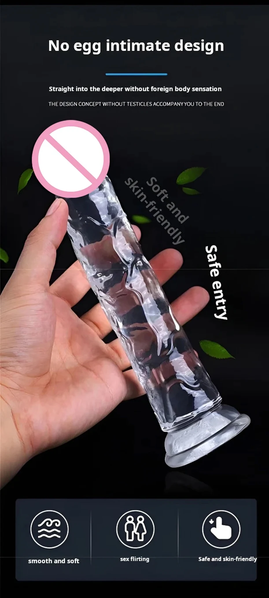 Godemiché en gelée douce transparente, faux pénis réaliste, ventouse, jouets sexuels réalistes pour femmes lesbiennes, masturbateur féminin