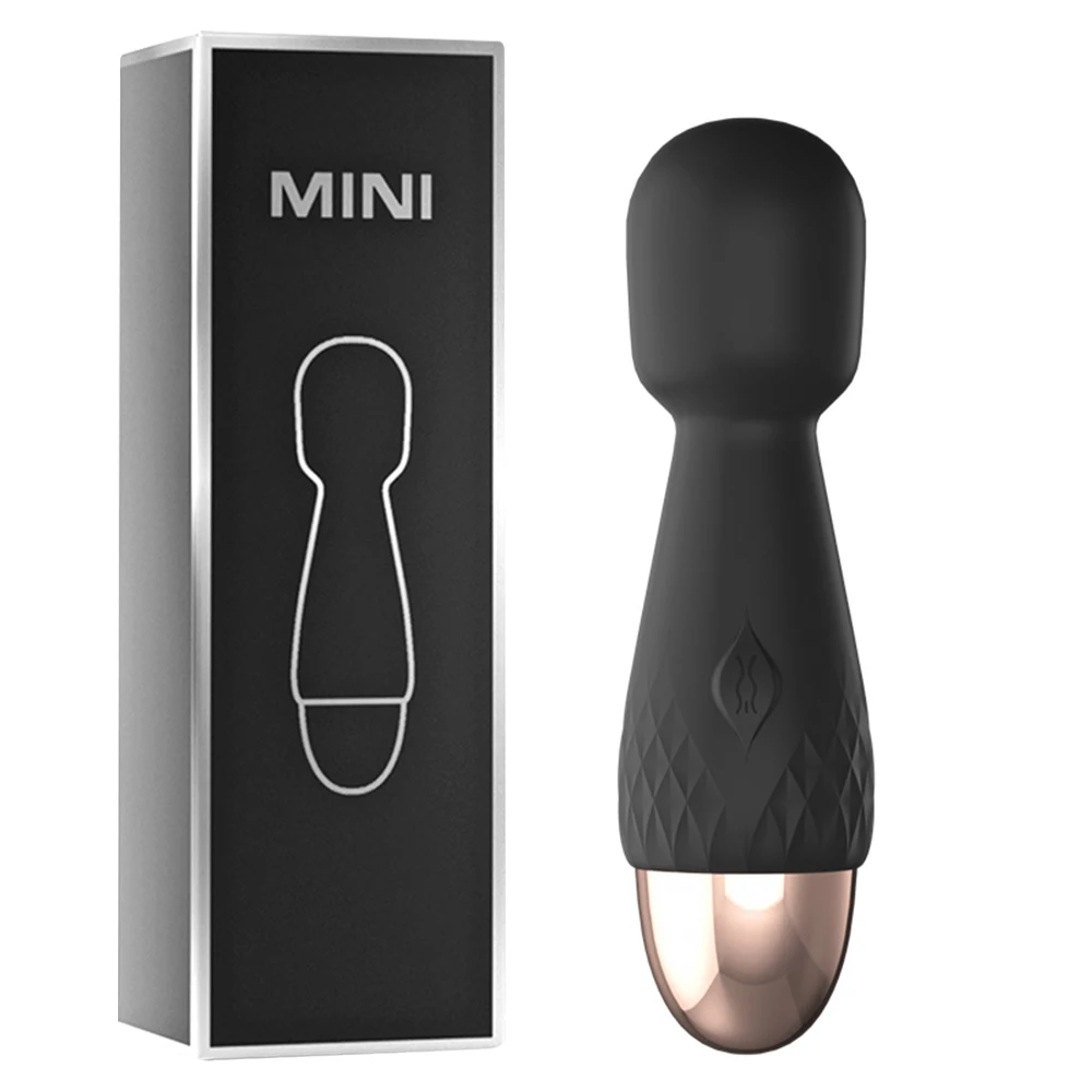 Mini baguette magique vibrateurs pour femmes stimulateur de Clitoris bâton AV masseur de point G masturbateur féminin jouets sexuels pour adultes pour femme Mini baguette magique vibrateurs pour femmes stimulateur de Clitoris bâton AV masseur de point G masturbateur féminin jouets sexuels pour adultes pour femme