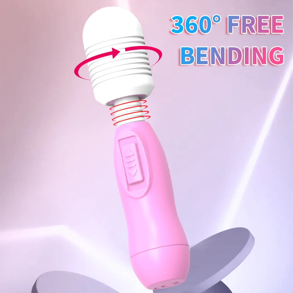 Mini baguette magique vibrateurs pour femmes stimulateur de Clitoris bâton AV masseur de point G masturbateur féminin jouets sexuels pour adultes pour femme