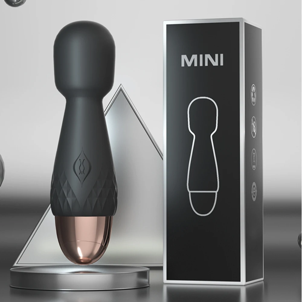 Mini baguette magique vibrateurs pour femmes stimulateur de Clitoris bâton AV masseur de point G masturbateur féminin jouets sexuels pour adultes pour femme Mini baguette magique vibrateurs pour femmes stimulateur de Clitoris bâton AV masseur de point G masturbateur féminin jouets sexuels pour adultes pour femme