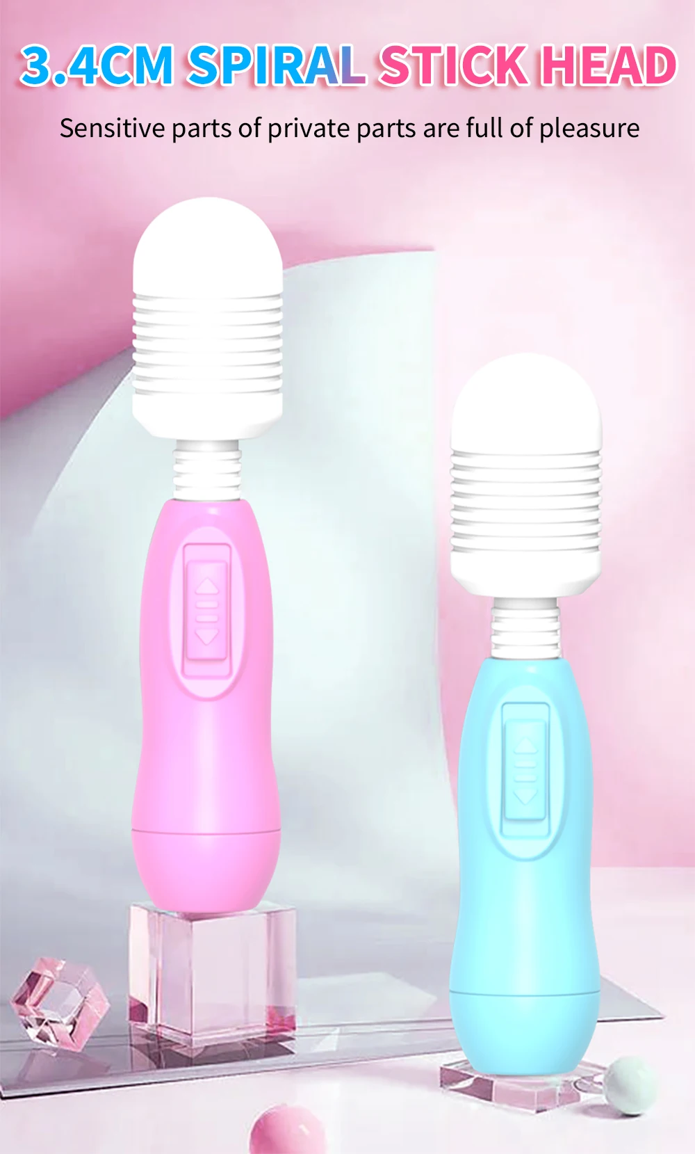 Mini baguette magique vibrateurs pour femmes stimulateur de Clitoris bâton AV masseur de point G masturbateur féminin jouets sexuels pour adultes pour femme