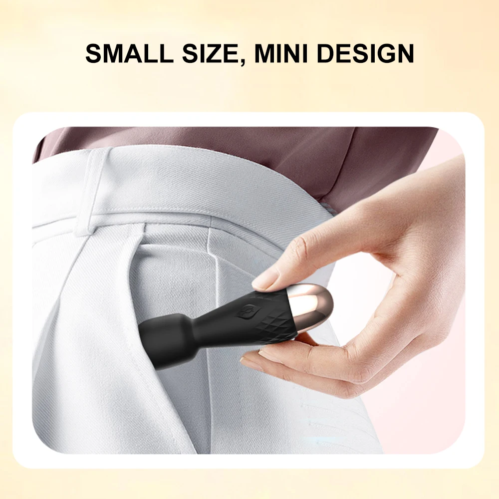Mini baguette magique vibrateurs pour femmes stimulateur de Clitoris bâton AV masseur de point G masturbateur féminin jouets sexuels pour adultes pour femme Mini baguette magique vibrateurs pour femmes stimulateur de Clitoris bâton AV masseur de point G masturbateur féminin jouets sexuels pour adultes pour femme