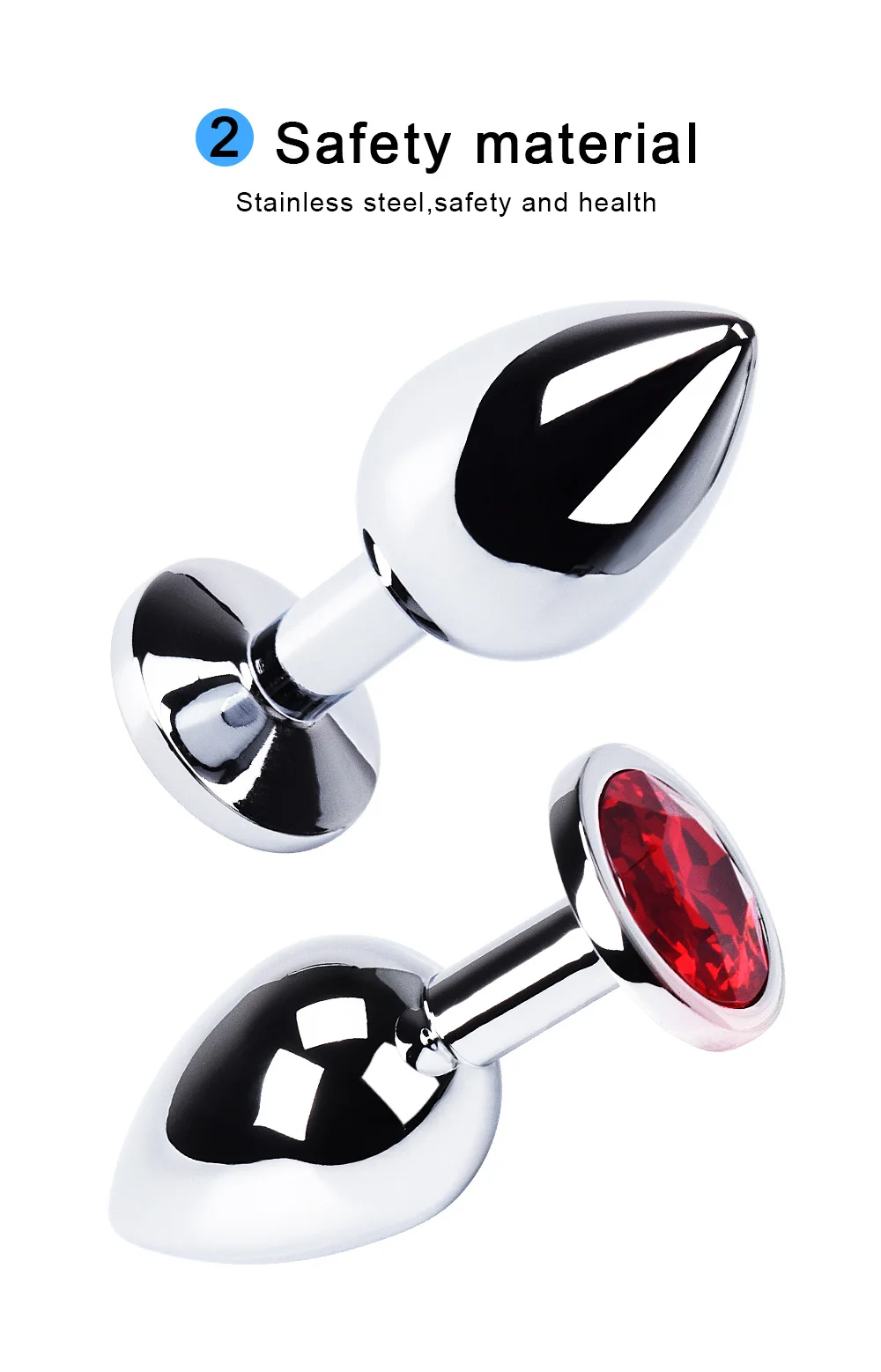 Plug Anal en métal en acier inoxydable, avec bijoux, cristal coloré, perle anale, jouets sexuels pour adultes, jeu pour femmes adultes Plug Anal en métal en acier inoxydable, avec bijoux, cristal coloré, perle anale, jouets sexuels pour adultes, jeu pour femmes adultes