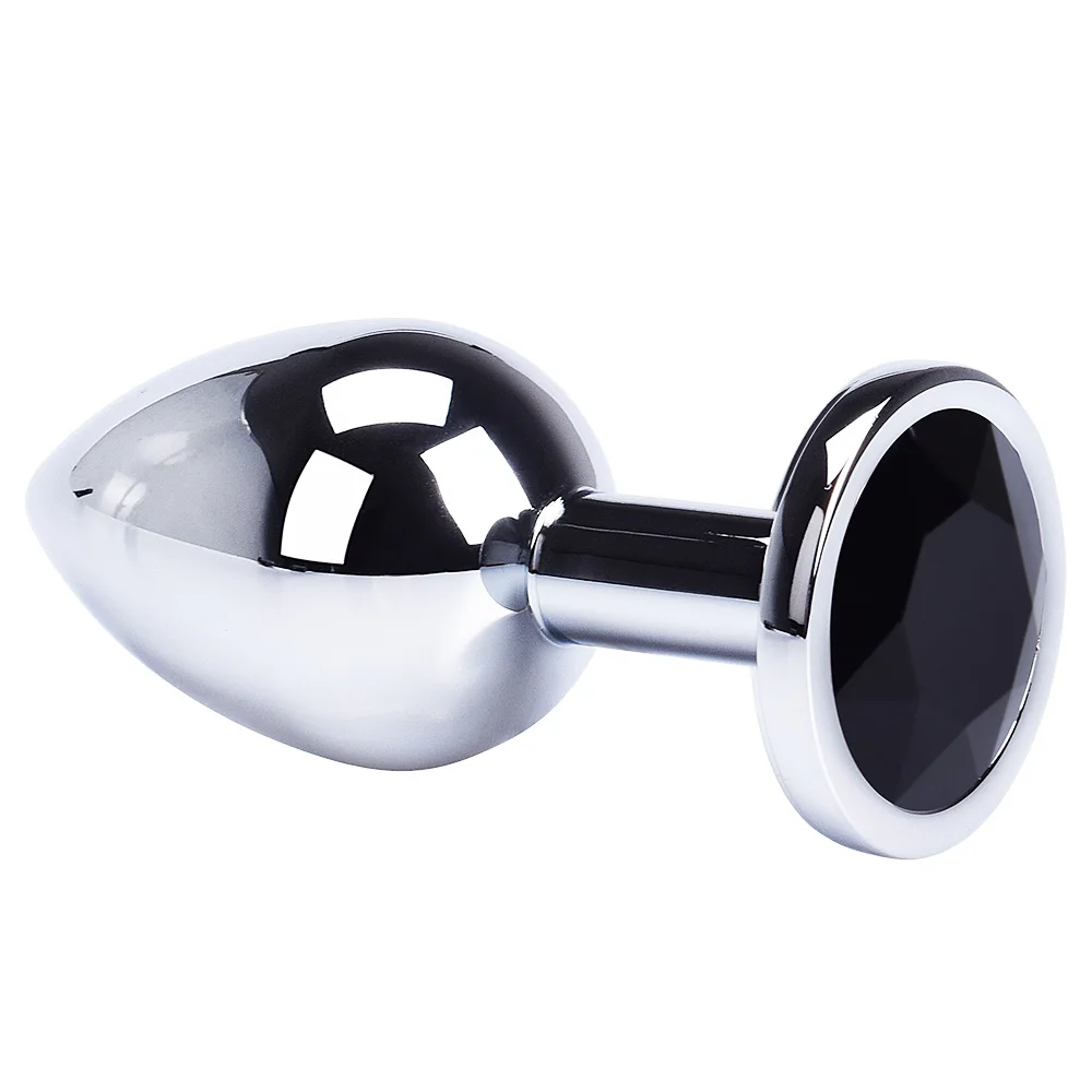 Plug Anal en métal en acier inoxydable, avec bijoux, cristal coloré, perle anale, jouets sexuels pour adultes, jeu pour femmes adultes Plug Anal en métal en acier inoxydable, avec bijoux, cristal coloré, perle anale, jouets sexuels pour adultes, jeu pour femmes adultes