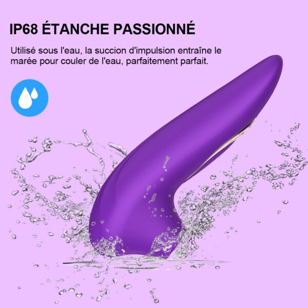 Stimulateur érotique de Clitoris, vibrateur mamelon point G, succion de Clitoris, masturbateur féminin, jouets sexuels pour femmes adultes 18 – Image 6
