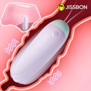 Jissbon portable balle vibrateur pénétration gode vibrateur GSpot vagin masseur femme stimulateur clitoridien Sexy Towy pour les femmes