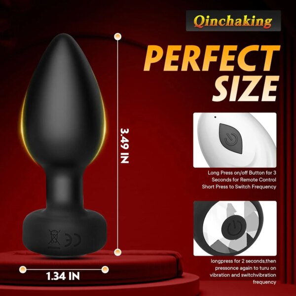 Vibromasseur Anal Bluetooth, masseur de Prostate, masturbateur féminin, gode, jouets sexuels pour adultes, pour femmes et hommes, application Gay, télécommande – Image 5