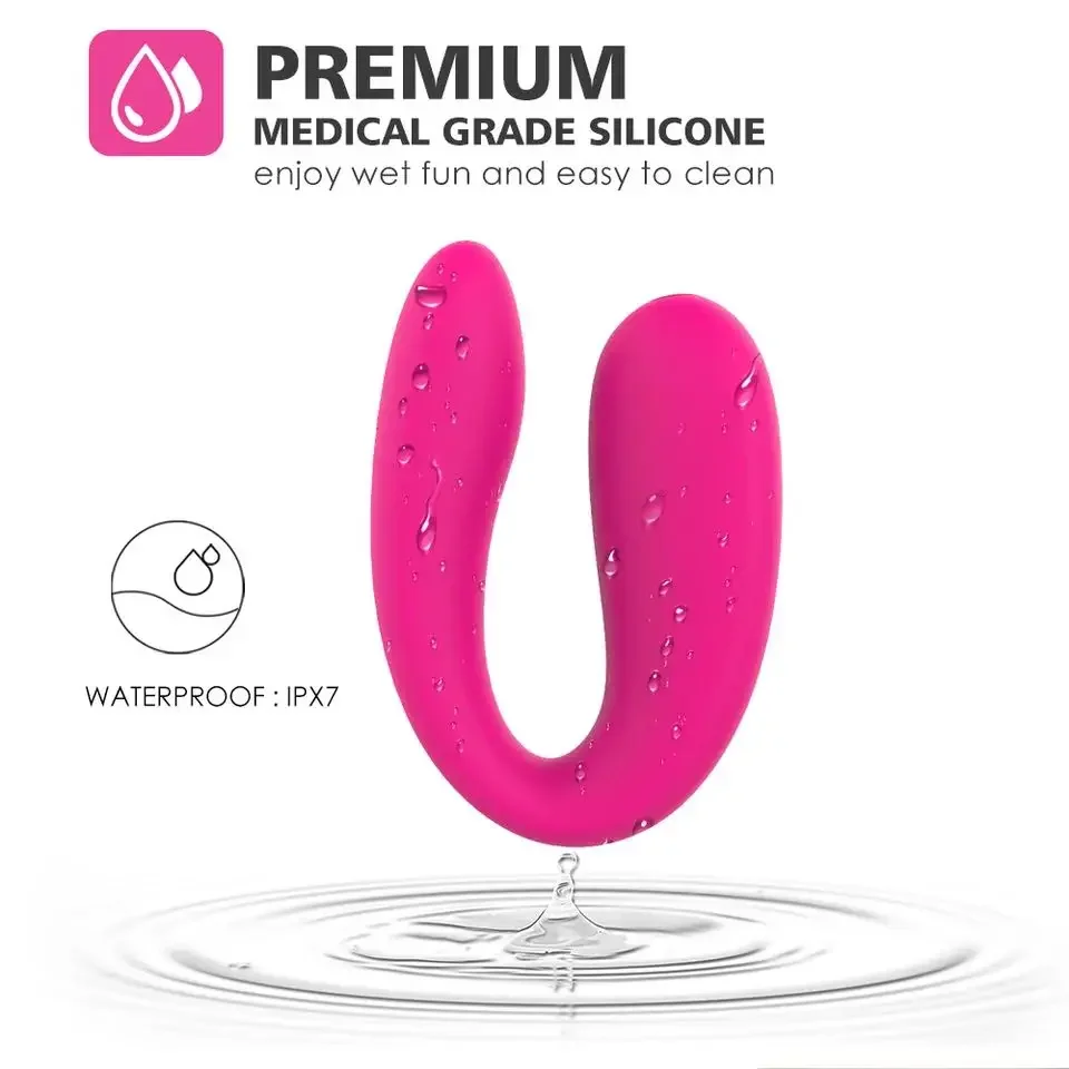 Vibromasseur de Type U pour Couple, jouets sexuels pour femmes, vagin, Clitoris, stimulation du point G, Massage, masturbateur féminin, produits pour adultes Vibromasseur de Type U pour Couple, jouets sexuels pour femmes, vagin, Clitoris, stimulation du point G, Massage, masturbateur féminin, produits pour adultes