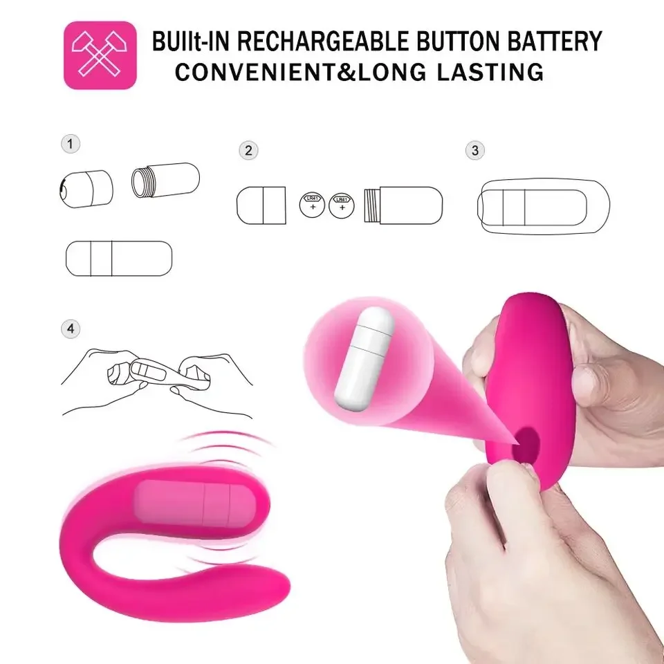 Vibromasseur de Type U pour Couple, jouets sexuels pour femmes, vagin, Clitoris, stimulation du point G, Massage, masturbateur féminin, produits pour adultes Vibromasseur de Type U pour Couple, jouets sexuels pour femmes, vagin, Clitoris, stimulation du point G, Massage, masturbateur féminin, produits pour adultes