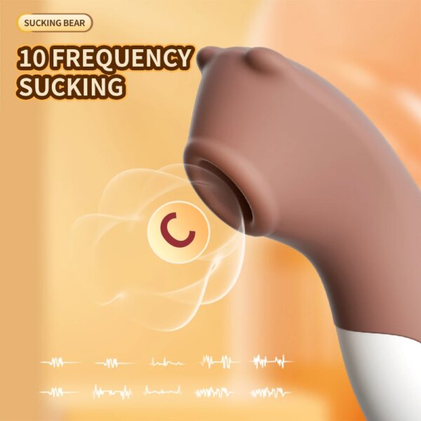 Ventouse Clitoris puissante succion vibrateur femelle Clitoris mamelon Oral stimulateur sous vide masseur jouets sexuels adultes marchandises pour les femmes – Image 2