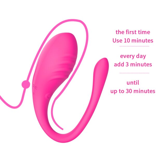 Celeslonely-Vibromasseur vaginal à 9 vitesses pour femmes et couples, vibromasseur anal, masseur d'œuf vibrant, stimulateur portable, jouets sexuels pour adultes, point G – Image 4