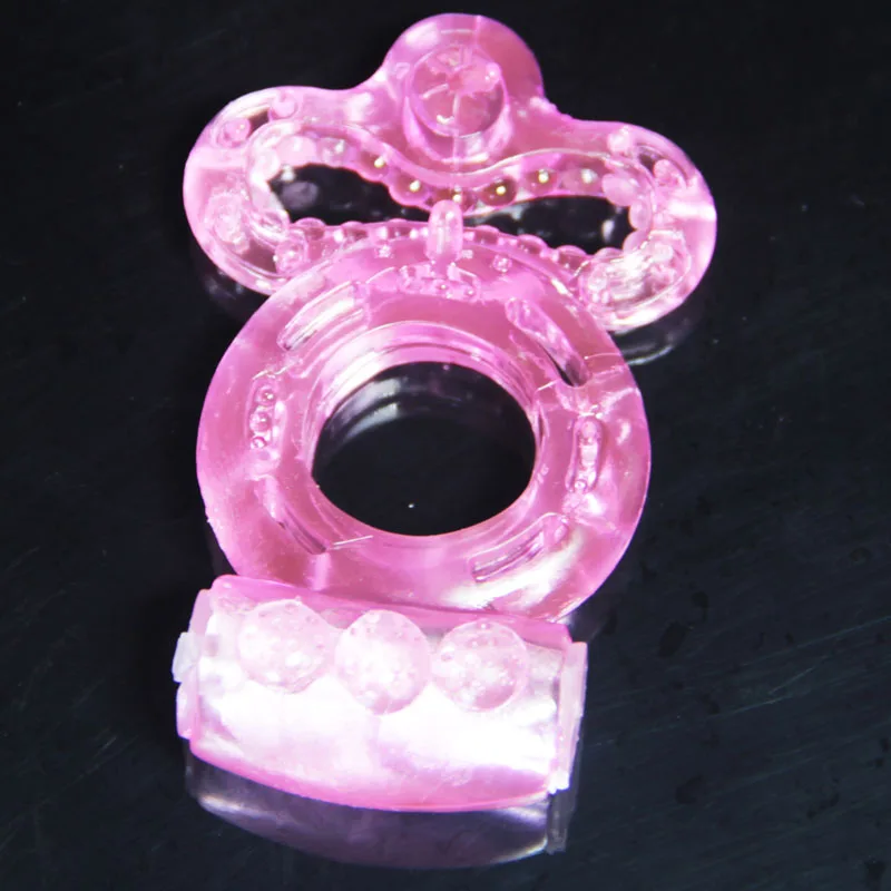 Anneau d'amour vibrant double pour couples, jouets sexuels, anneau de retard de plaisir pour touristes, UNIS eur clitoridien, érections plus longues, éjaculations intenses