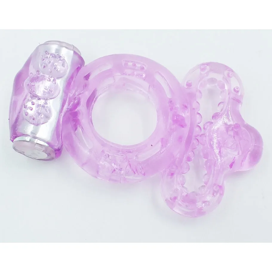 Anneau d'amour vibrant double pour couples, jouets sexuels, anneau de retard de plaisir pour touristes, UNIS eur clitoridien, érections plus longues, éjaculations intenses