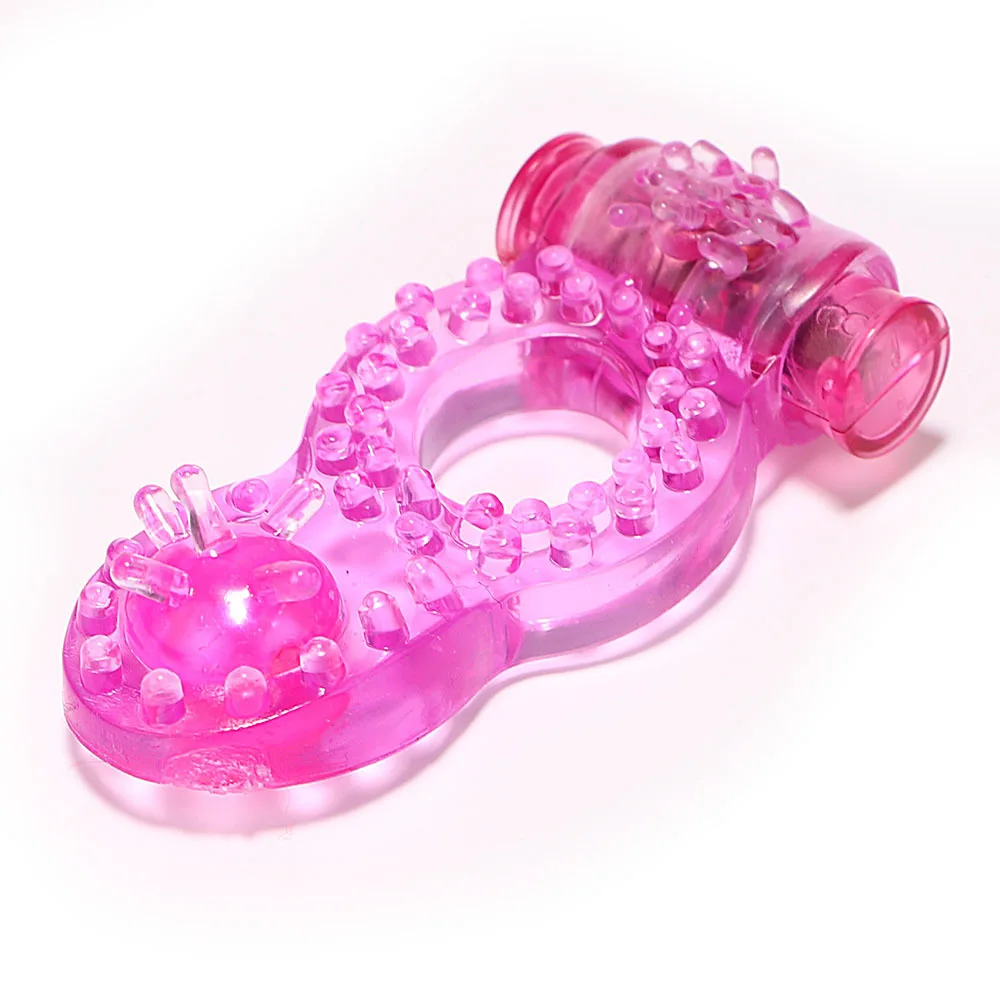 Anneau d'amour vibrant double pour couples, jouets sexuels, anneau de retard de plaisir pour touristes, UNIS eur clitoridien, érections plus longues, éjaculations intenses