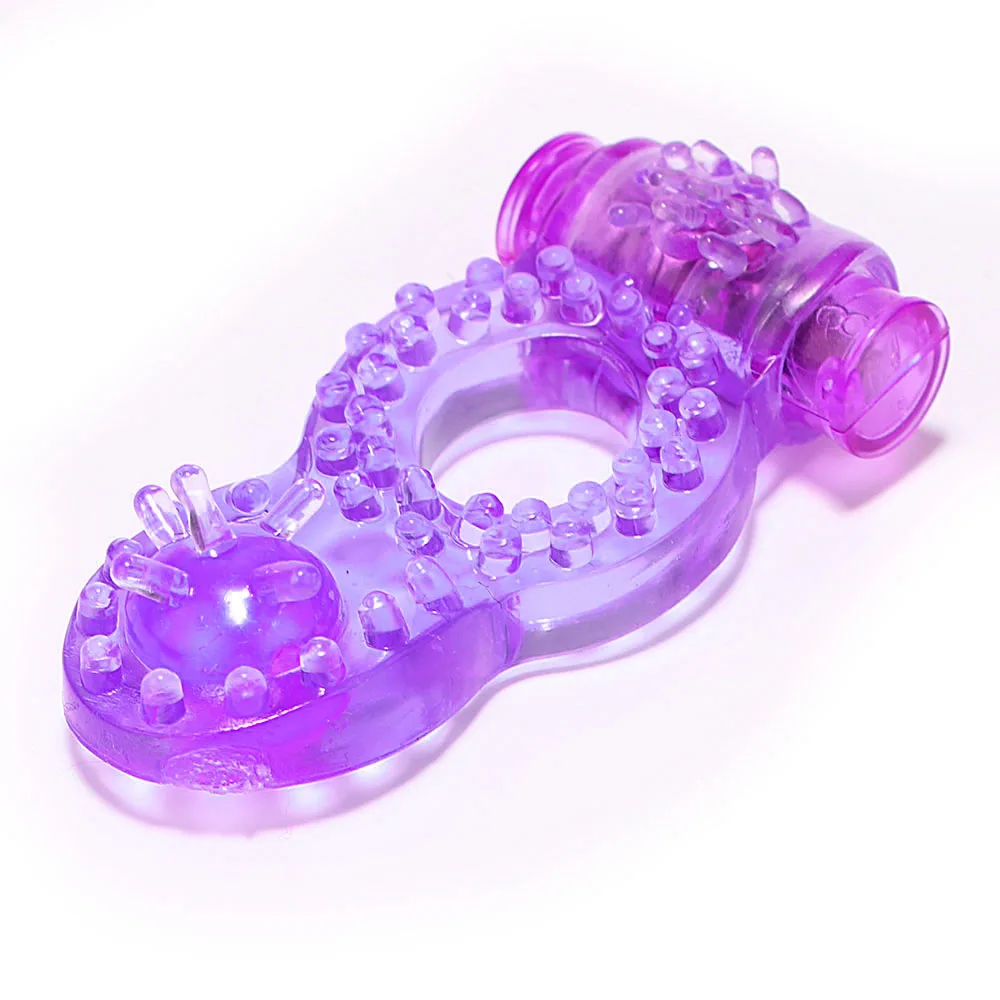 Anneau d'amour vibrant double pour couples, jouets sexuels, anneau de retard de plaisir pour touristes, UNIS eur clitoridien, érections plus longues, éjaculations intenses