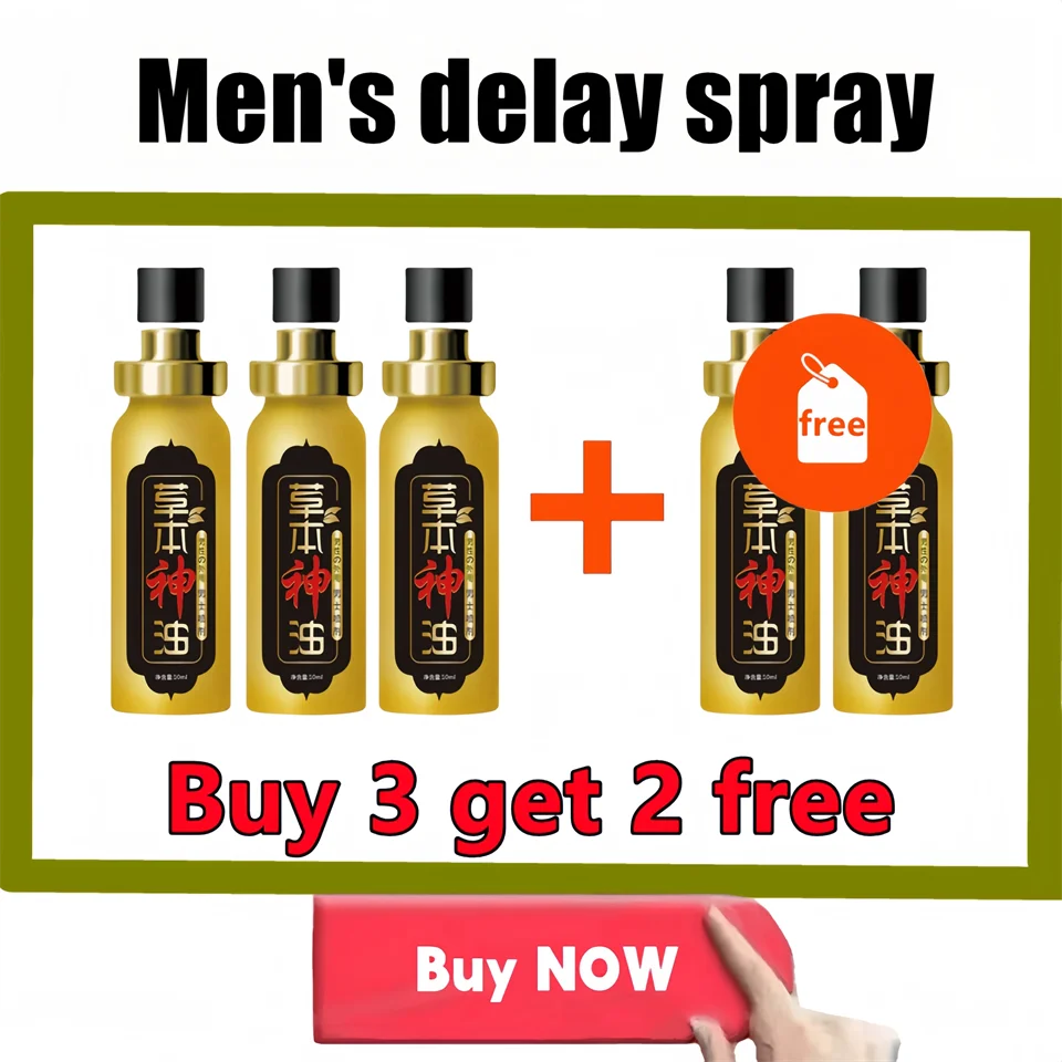 Spray retardateur pour hommes pour prolonger le temps sexuel, Anti-éjaculation prématurée, érection rapide, longue durée, 60miuntes, produits de flirt pour l'apogée