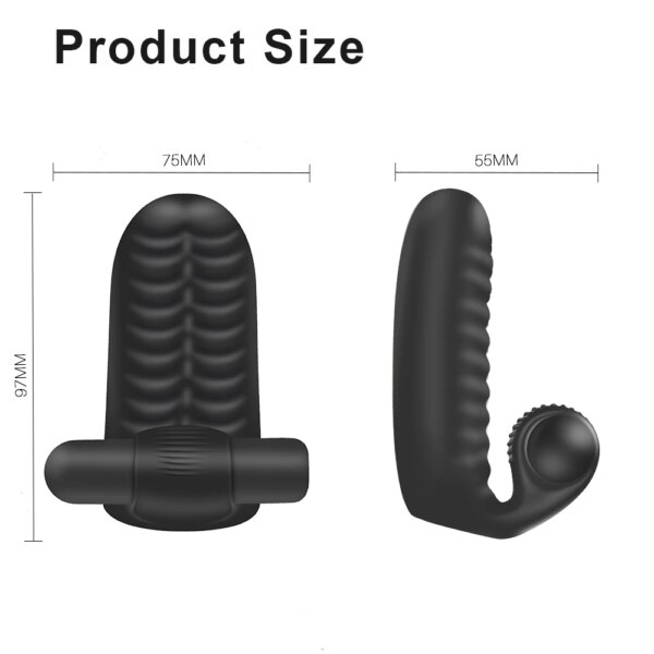 Jouets sexuels, vibrateur à manchon de doigt, Massage du point G, stimulation du clitoris, masturbateur féminin pour femmes, orgasme lesbien, produits pour adultes – Image 6
