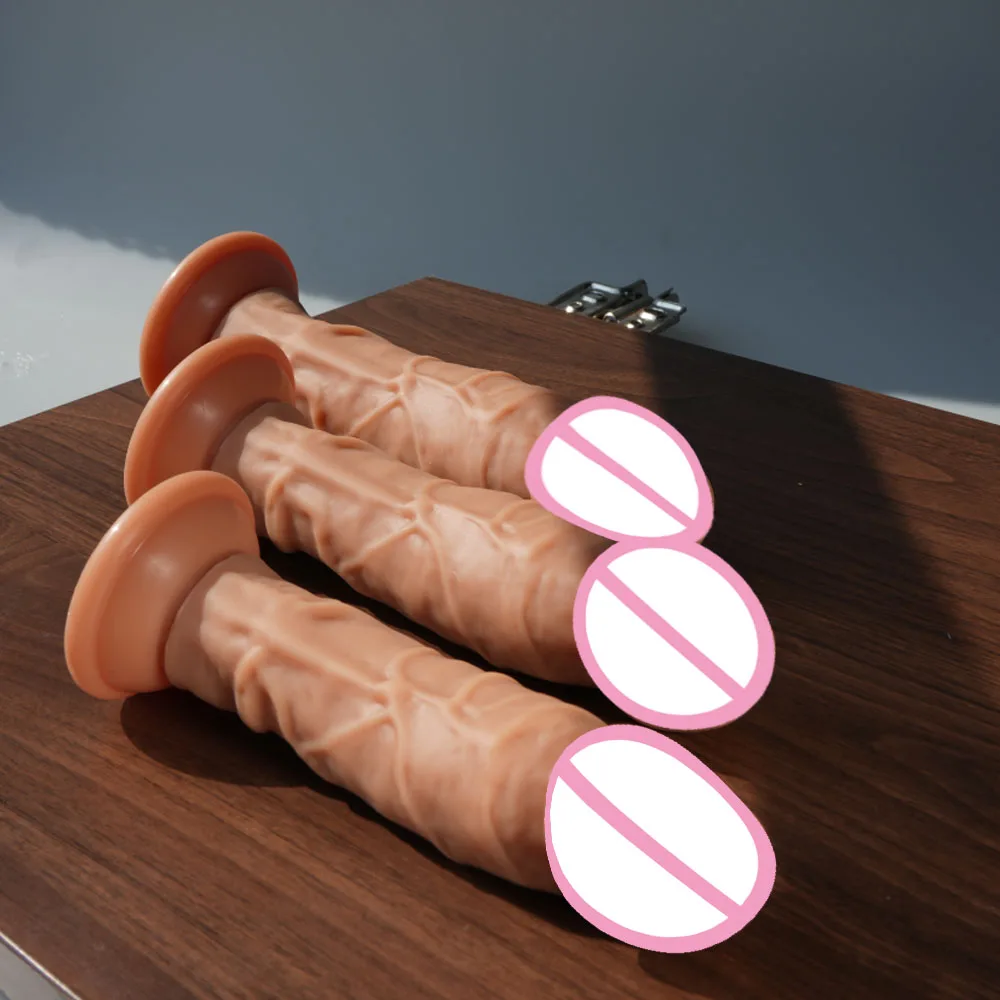 Godemiché point G réaliste avec ventouse, pénis en Silicone, gode Anal, jouets sexuels pour adultes, pour femmes et hommes, Strapon, stimulateur vaginal