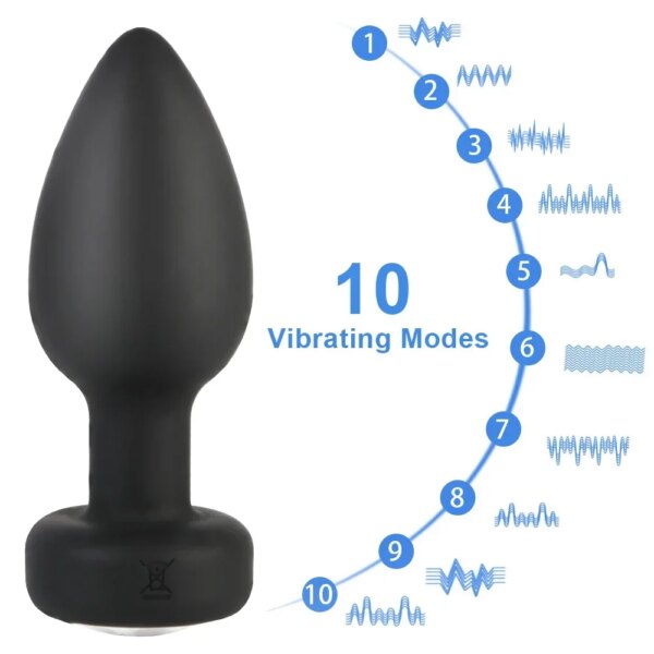 Plug Anal vibrateur 10 vitesses godemichet Anal masseur vibrant de Prostate APP télécommande masturbateur féminin jouets sexuels pour femmes hommes – Image 2